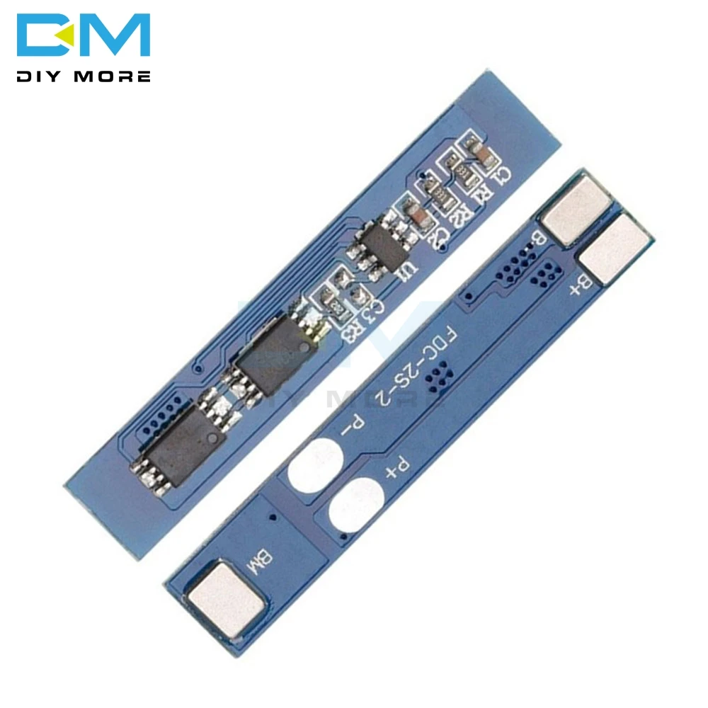2S 3A 7 4 8 V 2 Cell Pack Li Ion 18650 литий полимерная батарея BMS плата PCB защита от перезаряда