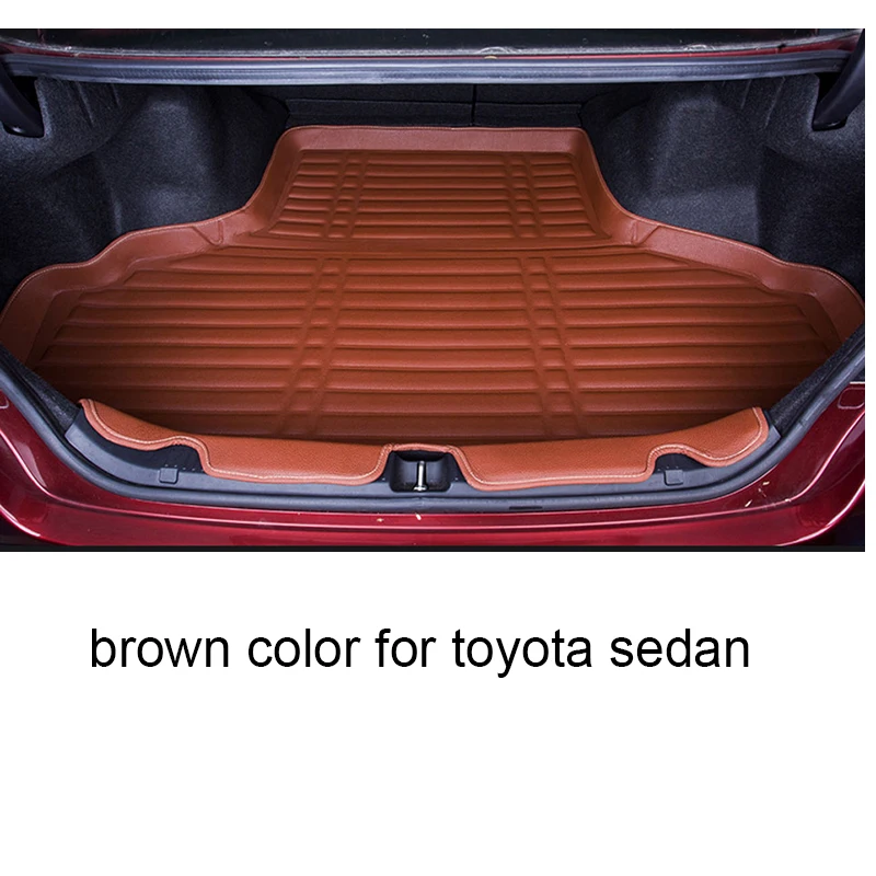 

lsrtw2017 waterproof durable car trunk mat for toyota mark x 2009 2010 2011 2012 2013 2014 2015 2016 2017 reiz