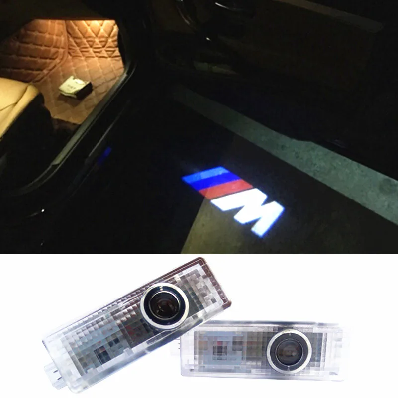 For BMW LED Logo Light Ghost Shadow Projector Car Door Courtesy Laser For BMW E60 M5 E90 F10 X5 X3 X6 X1 GT E85 E70 E71 E81 E82