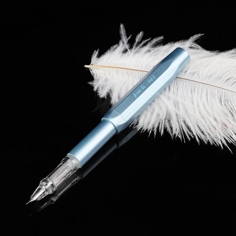 1 шт. 007 настольная карманная короткая авторучка для каллиграфии перьевая ручка вечная 3007 та же ручка