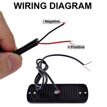 

10pcs Working Light 12V-24V Urgent Plastic Transparent Accessories Replacement