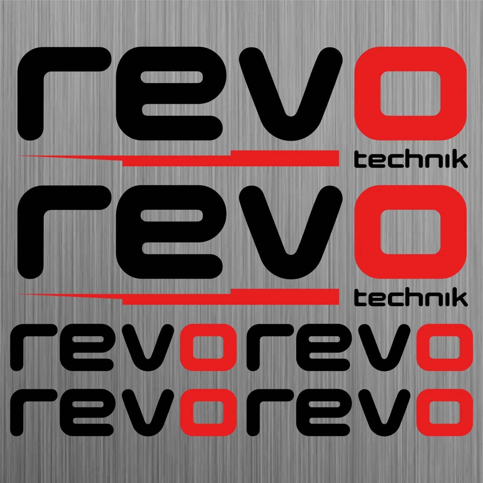 Набор стикеров Revo Technik для автомобиля 6 шт. Стайлинг автомобиля|Наклейки на