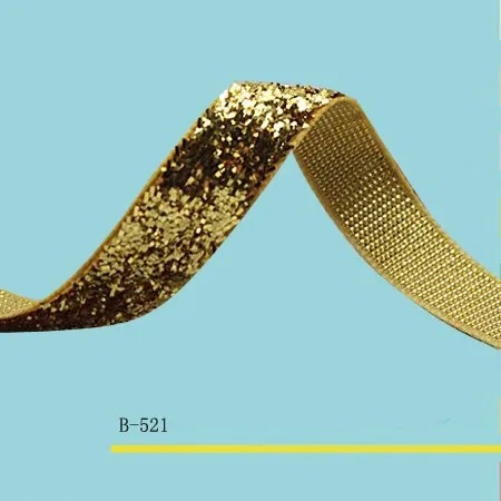 Стрейч сверкающая бархатная лента бархат Блестящая лента 3/" Золото из бархатного эластичного материала Блестящая лента цена договорная