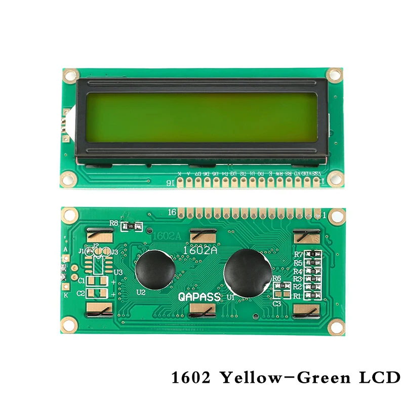 ЖК-дисплей модуль 1602A 2004A 12864B ЖК-дисплей Дисплей модуль синий/желто-зеленый Экран Дисплей IIC I2C для Arduino 3,3 V/5 V