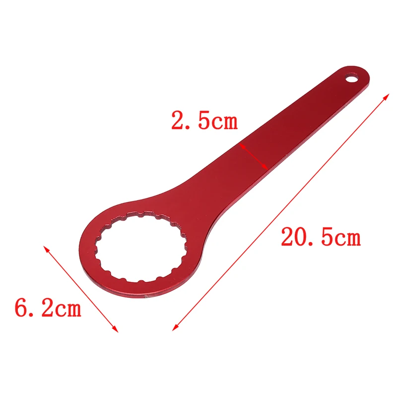 Тормоза барабанного типа ключ, дюймовый стандарт Алюминий сплав Установка, ремонт инструмента для BB гаечный ключ 1 шт