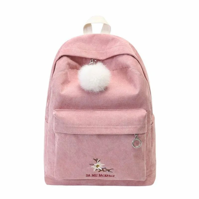 Mochila para mujer, Mochila de pana, Mochila escolar para niñas, Mochila para adolescentes, Mochila de viaje, Mochila para mujer