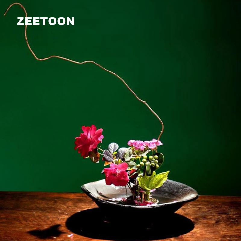 Japanese Zen Style Floral Vintage Elegant Vase Ikebana Creative Home