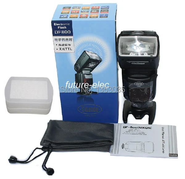 STANDER DF-800 1/8000s Wireless TTL Flash Light Speedlite Speedlight for Nikon D5000 D5100 D5200 D5300 D3000 D3100 D3200 D3300 |