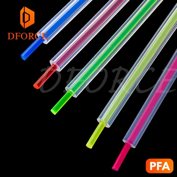 

DFORCE PFA Tube 260 Celsius High temperature resistance MMU for ender3 i3 anet mk8 Bowden Extruder 1.75mm filament