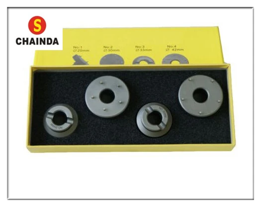 

Set Of 4pcs Dies Watch Case Back Opener Closer For OM 4 Sizes with Handle Key