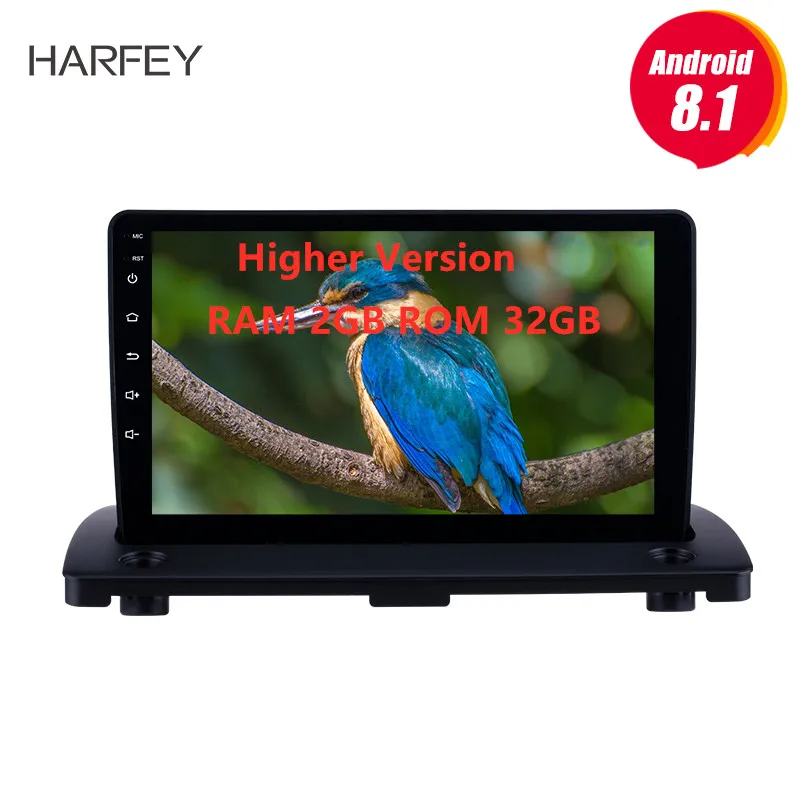 

Harfey 2 din Android 8.1 RAM 2GB ROM 32GB GPS Car Radio for Volvo XC90 2004-2014 Higher Version 9" car WIFI SWC Mirror link