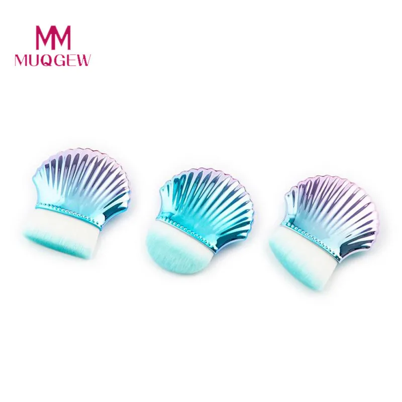

Shell Foundation Powder Makeup Brushes Shell Contour Powder Blush Brush Tools Cosmetic Make up Brushes pinceaux maquillage