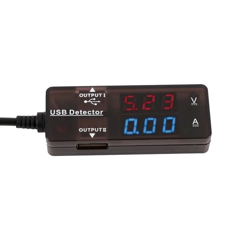 Многофункциональный 7 тестер режимов цифровой USB мультиметр Амперметр Вольтметр Емкость Ватт метр напряжение измеритель мощности