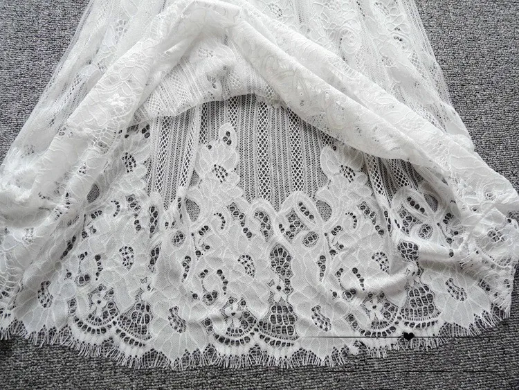 Женское Прозрачное платье-комбинация из прозрачного кружева, однослойная Нижняя юбка, Корейская длинная Нижняя юбка для женщин