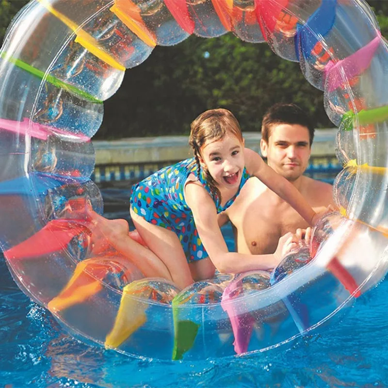 

Large Inflatable Land Wheel Party Float Wheel Kids Indoor Outdoor Pool Play Drop shipping