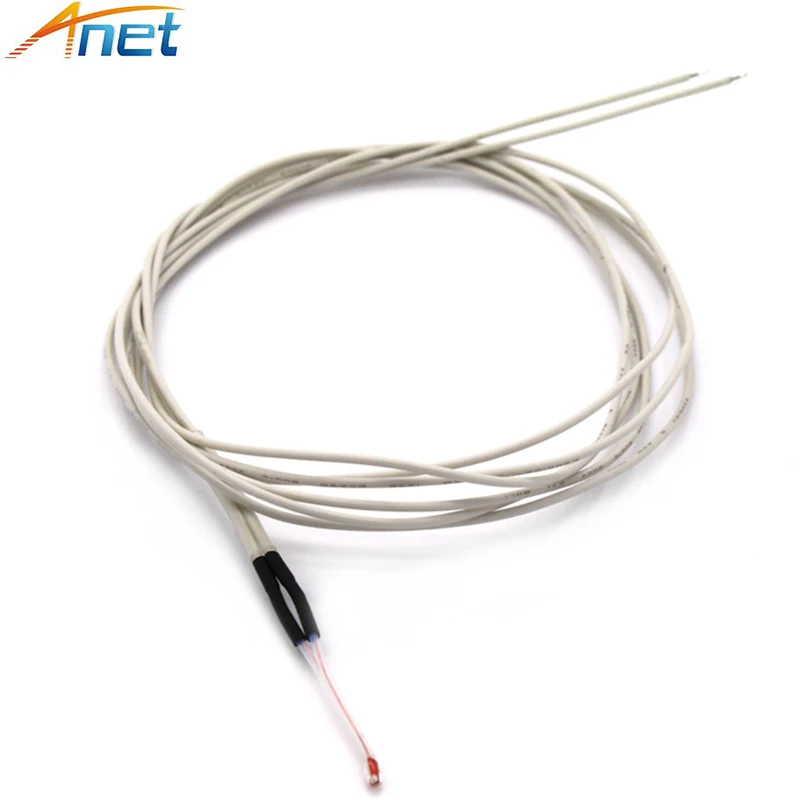 6 шт./лот Anet 100K ohm NTC 3950 термисторы датчики с кабелем запчасти для 3d принтеров