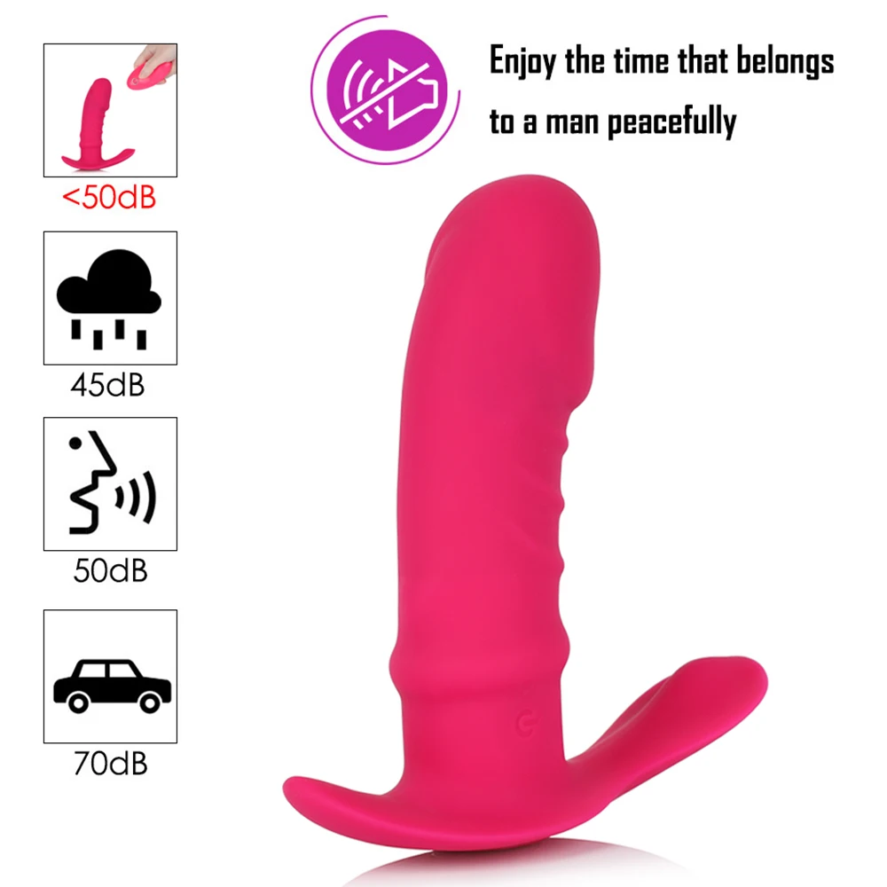 Wireless Remote Heating Dildo Vibrator for Woman Silicone Strap On Dildo Panties Adult Intimate Clitoris Stimulator Anal Sex Toy (1)