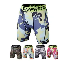 Мужские Компрессионные шорты летние шорты для бодибилдинга Для мужчин повседневная Быстросохнущие шорты фитнес колготки шорты Для мужчин