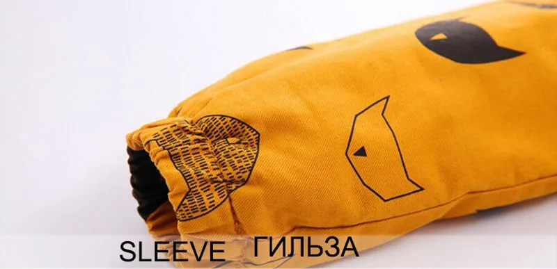 CROAL CHERIE 70-120cm Cute Printing Fish Kids Winter Fleece Jacket Boys Outerwear Clothing Girls Coats Velvet Baby Outerwear (3)