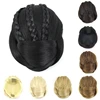 JOY&BEAUTY Synthetic Hair Piece Braided Chignon Clip In Hair Bun High Temperature Fiber Donut Hair Rollers 6 colors available ► Photo 2/6