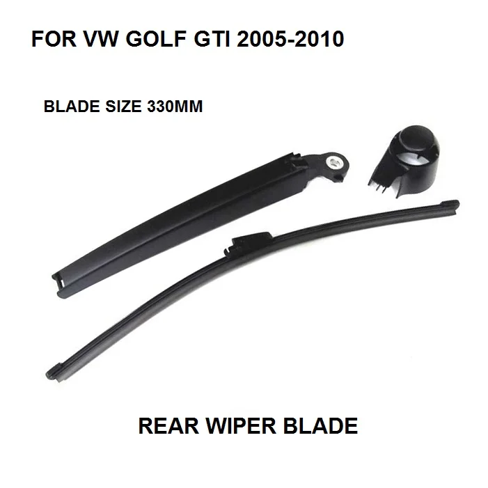 2005 2010 FOR VW Volkswagen Golf GTI REAR Wiper Arm Blade Cap Set