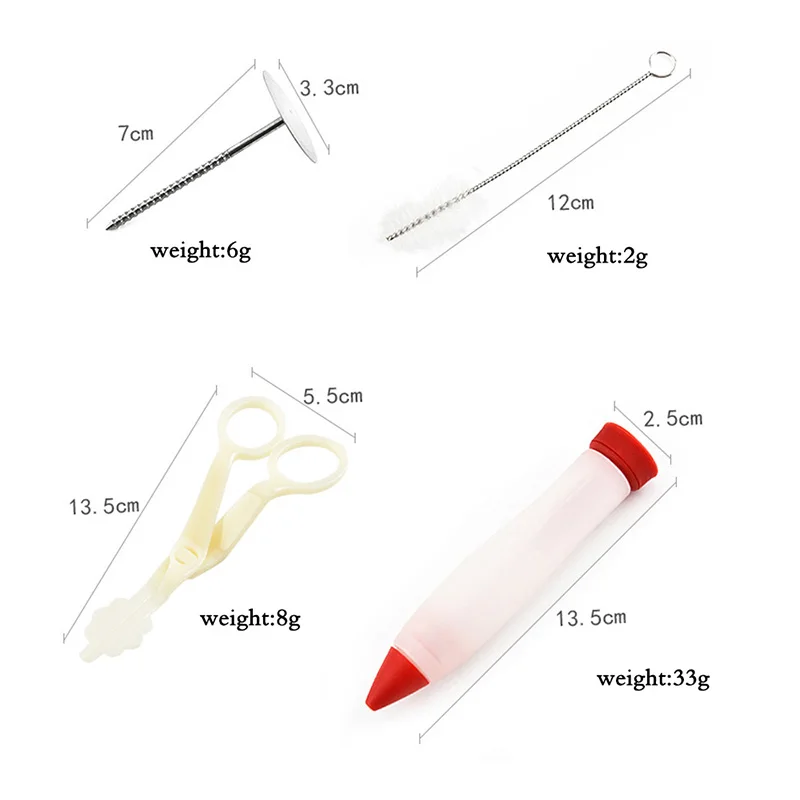 39Pcs торт проигрыватель комплект для украшения торта десерт Насадки Набор инструментов для декора Обледенение Советы Набор шпателей из Кухня для выпечки