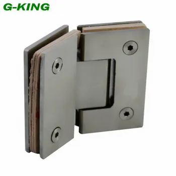 

135 stainless steel glass clip bathroom glass hinge glass hinge wire drawing glass clip