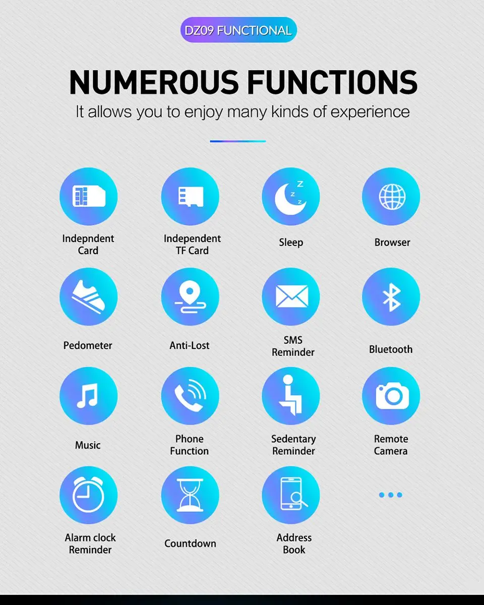 Умные часы LISM DZ09, умные часы с поддержкой TF карты, sim-камеры, спортивные наручные часы с Bluetooth для samsung, huawei, Xiaomi, Android Phone