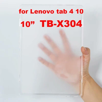 Мягкий TPU чехол для lenovo tab 3 7 plus tab 4 7 8 ПЛЮС 10,1 для lenovo tab E7 7 ''E8 8'' E10 M10 TB-X605 P10 10 10,1 ''чехол - Цвет: for Lenovo tab4 10