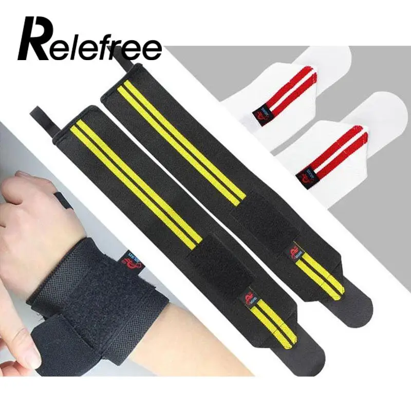 Sports Wristband Wrist Straps Fitness Weight Lifting Training Hand