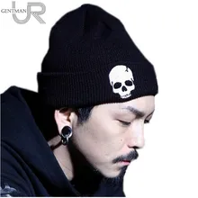 Hot Selling Unisex Acrylic Knit Hat Winter Hats Skull Style Skullies & Beanies For Woman And Man 3 Colors Warm Winter Cap