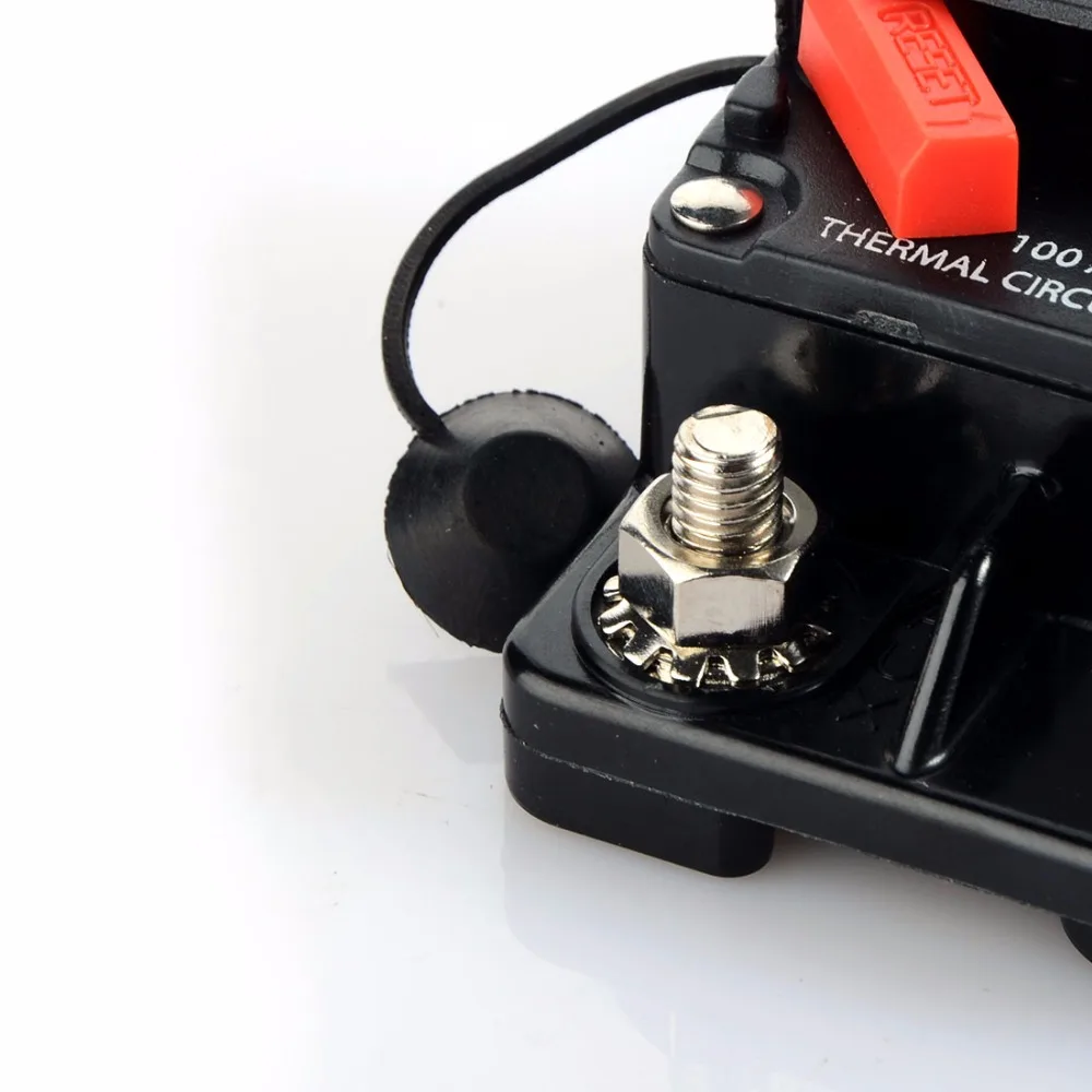 100A 80A 50A Circuit Breaker DC 12V//24V//42V Car Auto Audio Marine Boat Audio