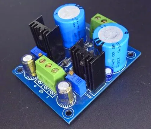 Бесплатная доставка! LM317 / LM337 прецизионный источник питания/плата