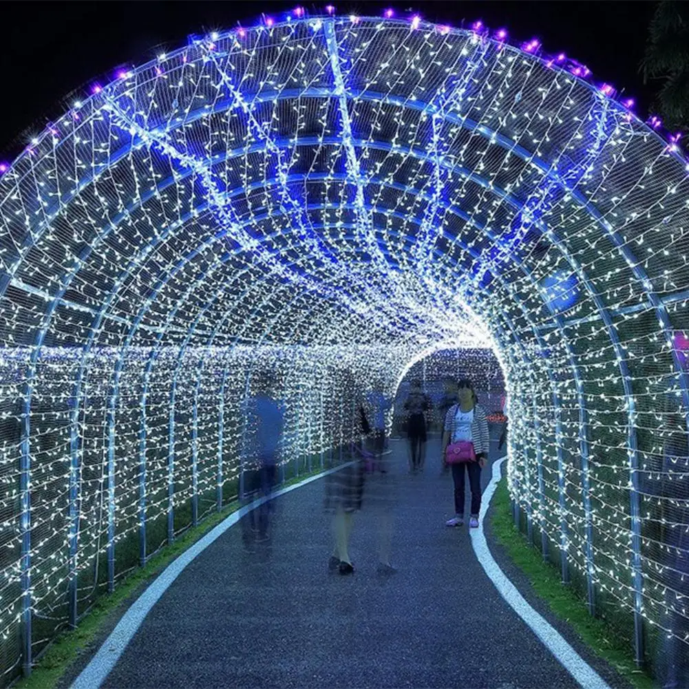 

10m Copper Wire Cabinet Lamp Bookcase Decoration LED Light Flexible String Lamp Christmas Wedding Party Indoor Lighting