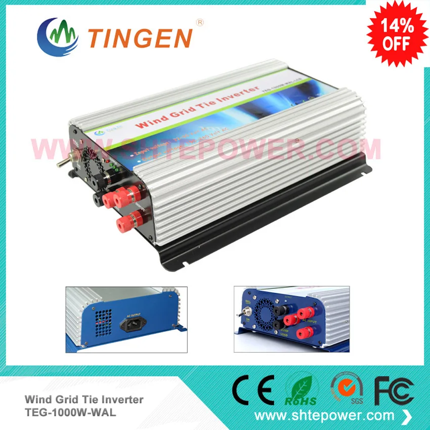 

3 phase ac input 45-90v windmill turbine generator on grid tie inverter ac-ac output 1000w/1kw