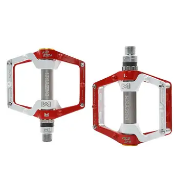 

Bicycle Pedal MTB Mountain Bike Pedals Aluminum Alloy CNC Bike Footrest Big Flat Ultralight Cycling Pedals On For Outdoor Sports