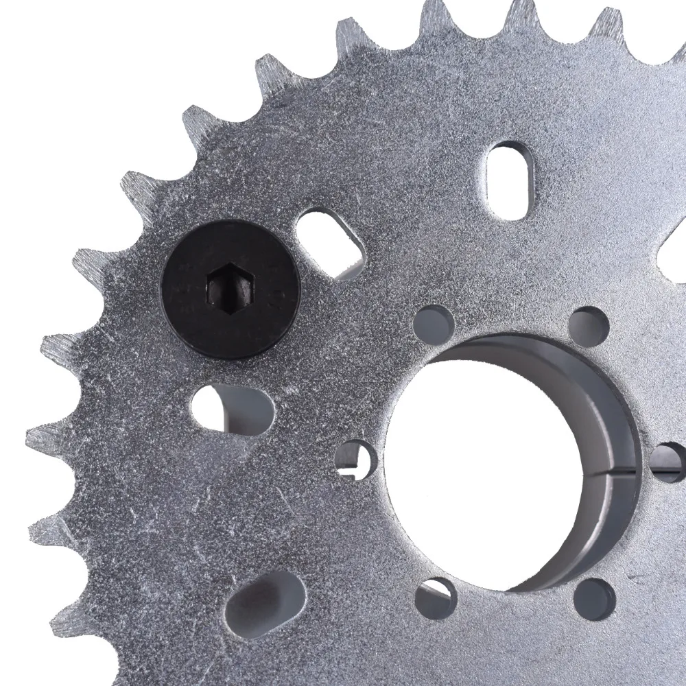 1.5/" CNC Silver Adapter 38T Sprocket Fit 415 Chain49cc cc 80cc Motorized Bike