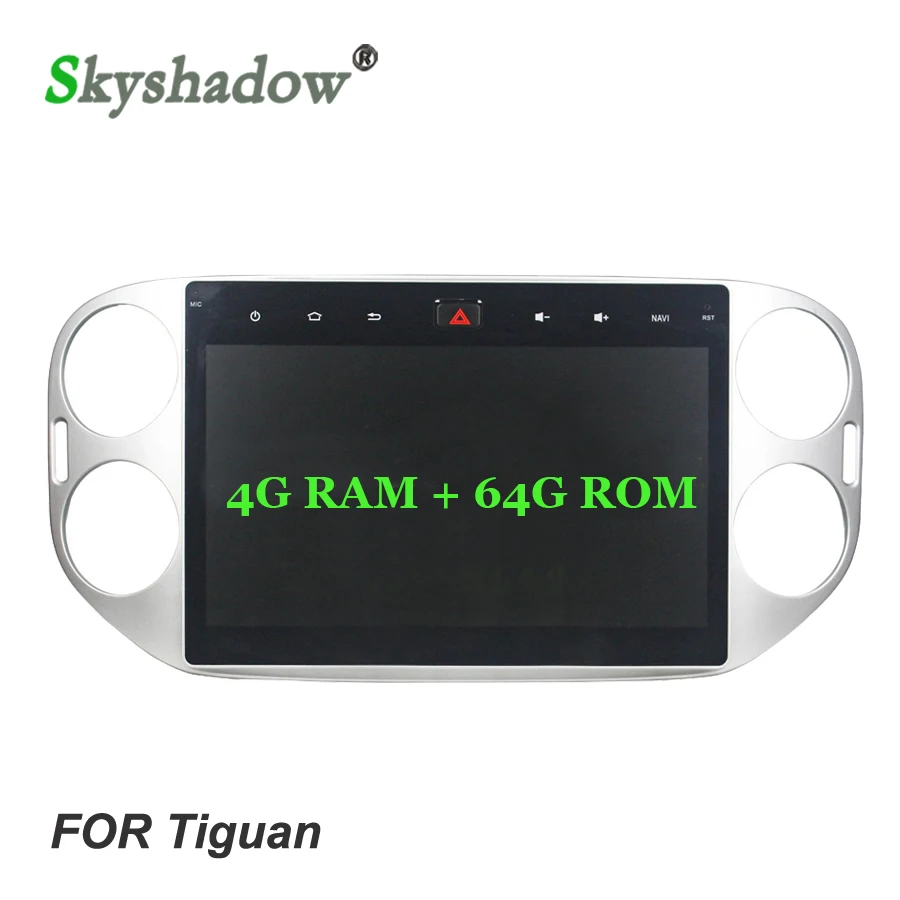 Flash Deal Car DVD Player DSP IPS 10.1" Android 9.0 4G + 64GB ROM + 8Core GPS map RDS Radio wifi Bluetooth 4.2 For VW Tiguan 2013 2014 2015 3
