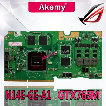 

Akemy GTX765M 2G VGA card For Asus ROG G750J G750Js g750JM laptop card G750JW N14E-GE-A1 GeForce GTX765M Graphic card Video card
