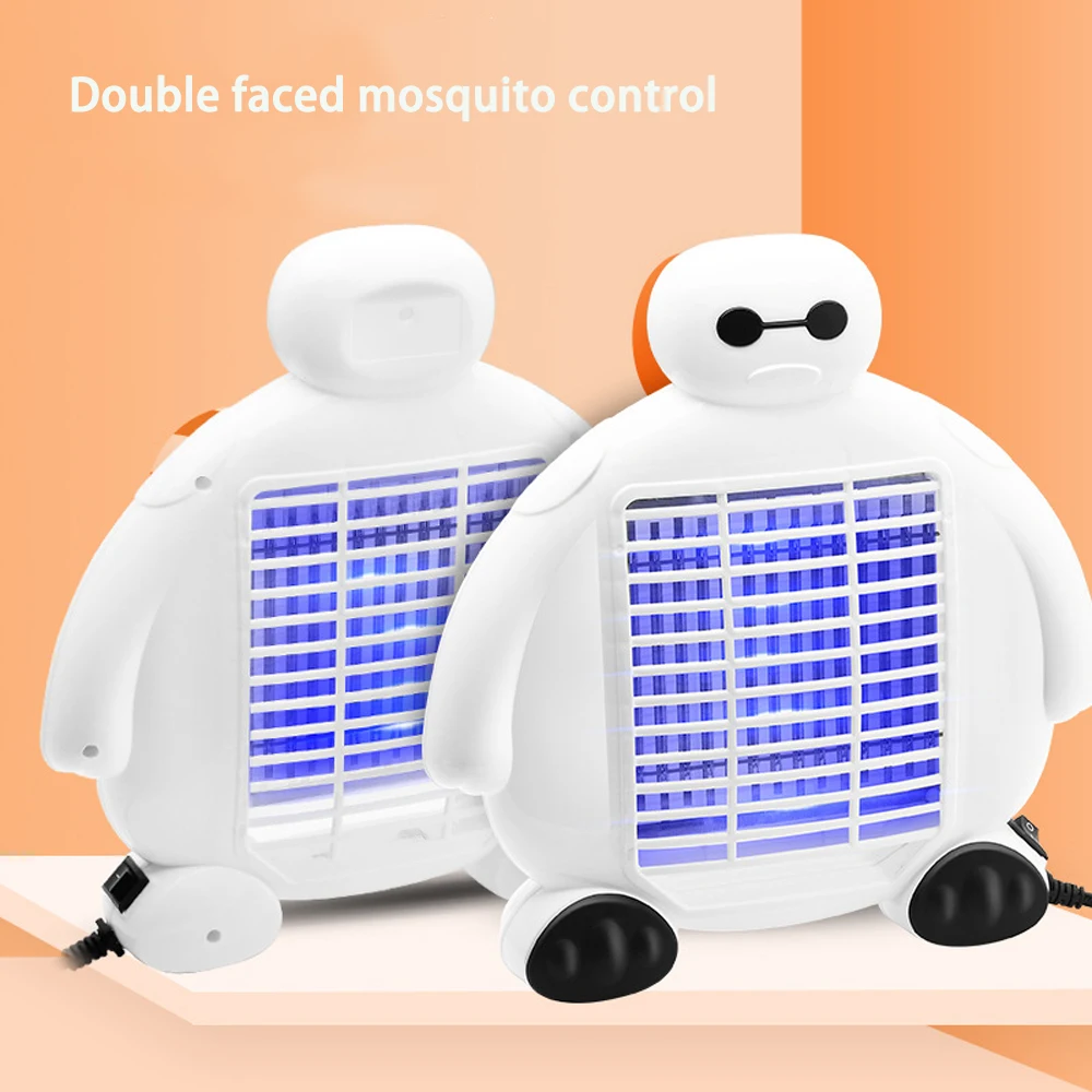

Silent LED Mosquito Killer Lamp With USB Charging Indoor Double Faced Mosquito Control Table Lamp Maternal and Child Application