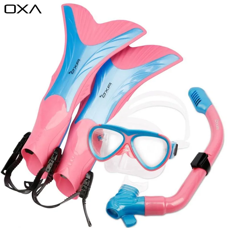 New Kids Snorkel Swimming Goggles & Diving Mask Snorkel Glasses