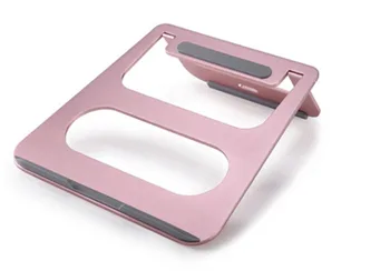 

New Aluminum Laptop Stand Tablet Holder Cooling Desk Pad for MacBook Pro Air/ Notebook 11" to 15"