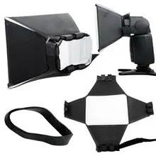 New Camera & Photo Professinal Foldable Flash Diffuser Softbox for Canon Nikon Sony Pentax Wholesale