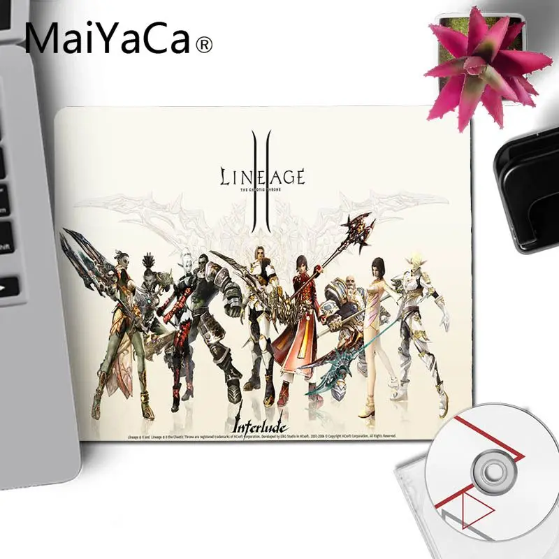 Игровой коврик для компьютерной мыши MaiYaCa lineage 2 гладкий записей настольные
