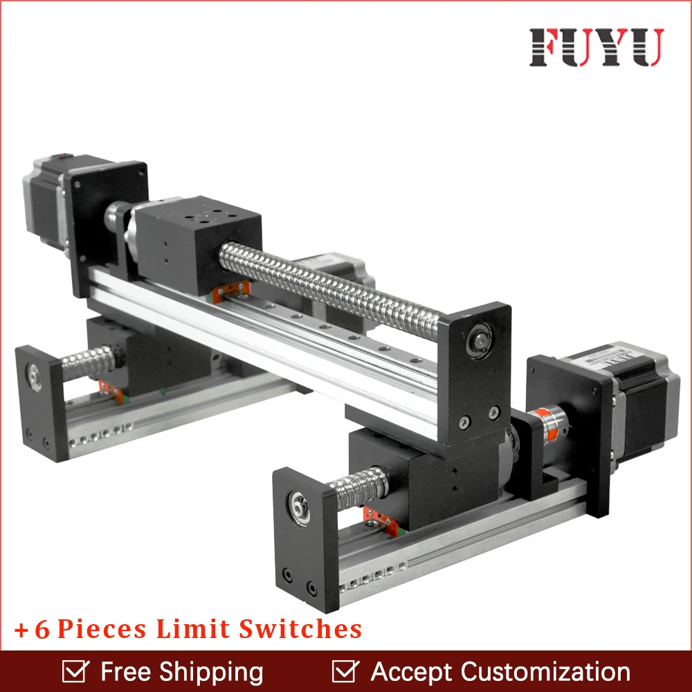 300*300*300mm Ball screw linear rail guide slide module table actuator