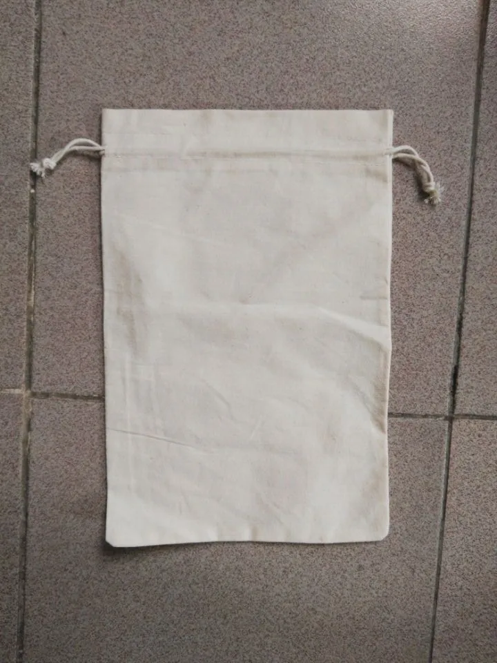 170pcs black cotton drawstring bags cheap dust bags size 12*13cm