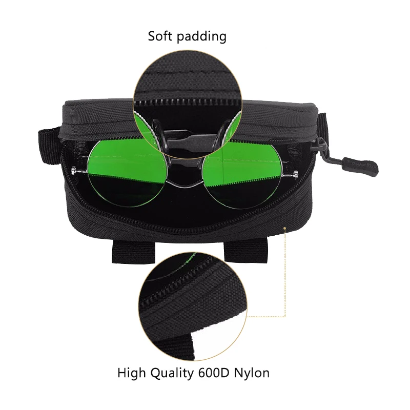 Tactical Molle Glasses Carry Case Outdoor Hard Portable Sunglasses Box Shockproof Waterproof Protective Eyewear Accessoies Tactical Molle Glasses Carry Case Outdoor Hard Portable Sunglasses Box Shockproof Waterproof Protective Eyewear Accessoies