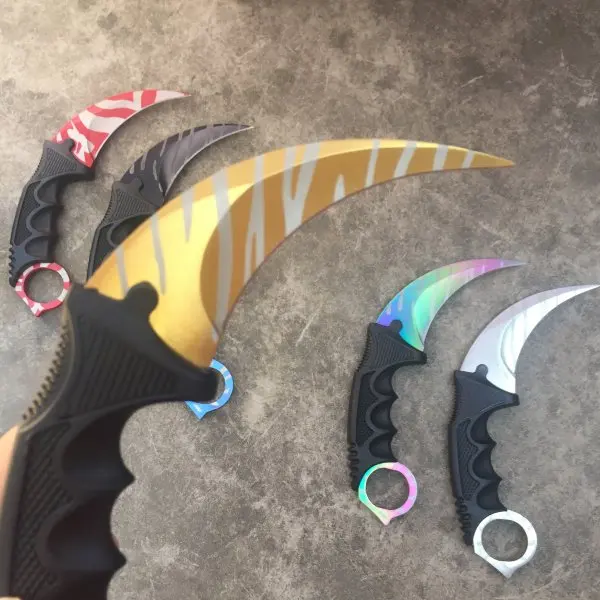 Горячее предложение! Распродажа! Ручной охотничий нож Karambit CS GO, никогда не выцветает, для борьбы с ударом, для выживания, тактический нож, коготь, походные ножи, инструменты