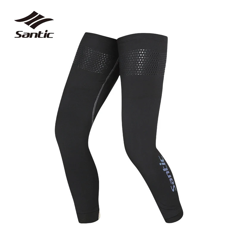 Santic Winter Thermal Leg Warmers Cycling Outdoor Sport Leg Sleeve Road
