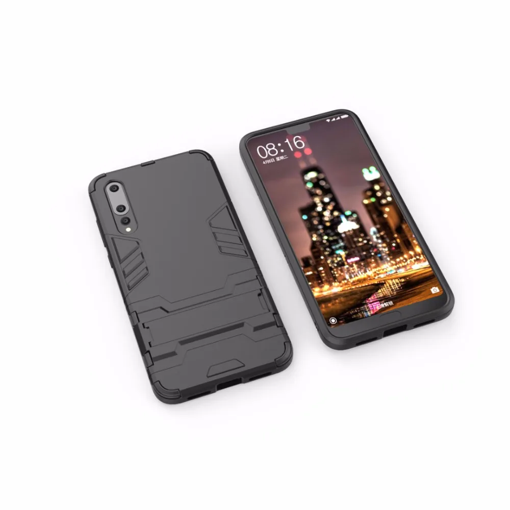 Броня ударопрочный Жесткий Щит Обложка для huawei P20 Pro силиконовый чехол мягкий